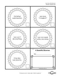 Booklet Sequencing Leo The Late Bloomer The Mailbox Leo The Late Bloomer Teaching Literacy 1st Day Of School