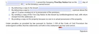 free illinois 5 day eviction notice form pay or vacate formspal