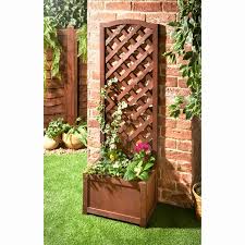 Lattice Wooden Planter | Garden Centre | Planters - B&M