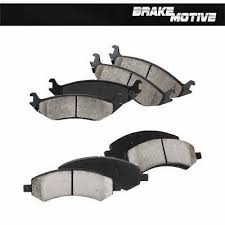 Front And Rear Ceramic Brake Pads For Dodge Durago Ram 1500 Aspen 4wd 2wd Ebay