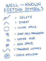 Revising Your Writing Awesome Editing Symbols You Should