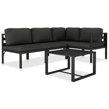 Browse selection of modern lounge sets for your patio, in various colours and styles, always at attractive prices. Vidaxl 5 Tlg Garten Lounge Set Mit Kissen Real De