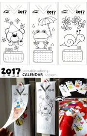 Pin By Oksana Beregulya On Forschool Coloring Calendar Calendar Craft Rainy Day Crafts