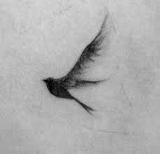 Black Bird Tattoo Behind Ear Tiny Tattoo Tumblr Neck Tattoo Tattoos Black Bird Tattoo