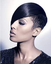 Side Fringe Undercut Black Women Short Hairstyles Black Women Hairstyles Short Black Hairstyles
