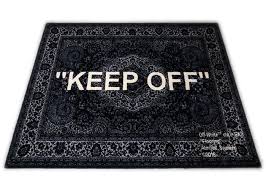 Virgil Abloh X Ikea Keep Off Rug 133x195 Cm Black White Ikea And Off White Ikea Art Ikea