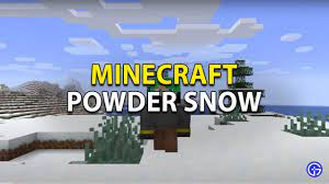 Hold a bucket next, select a bucket in your hotbar so that you are holding it in your hand. How To Get Powder Snow In Minecraft 1 17 Caves Cliffs