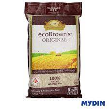 Tenaga yang berlebihan yang tidak diguna ini akan jadi lemak dalam badan anda jika tidak digunakan. Ecobrown S Unpolished Brown Rice Original 5kg Mydin Express Hypermart