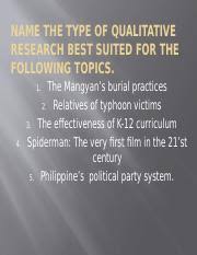 But the sputnik v vaccine is unique in this regard—it has a double platform. Name The Type Of Qualitative Research Best Suited Pptx Name The Type Of Qualitative Research Best Suited For The Following Topics The Mangyan U2019s Course Hero