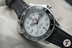 Omega Seamaster Diver 300m With White Ceramic Dial
