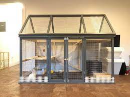 Nice Pen For A House Rabbit If One Cannot Free Roam It Coelho Domestico Casa De Coelho Interior Casas Para Animais