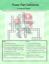 Maybe you would like to learn more about one of these? Parts Of A Flower Crossword Freebie Crossword Puzzle Parts Of A Flower Crossword