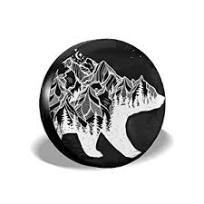 Amazon Com Libei Bear Woods Waterproof Spare Tire Cover