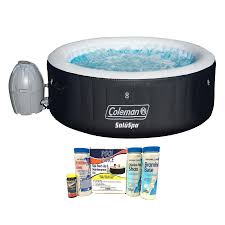 When the water is at your desired temperature, as shown on the digital panel, take off the cover. Can T Miss Sales From Coleman Hot Tubs Spas On Accuweather Shop