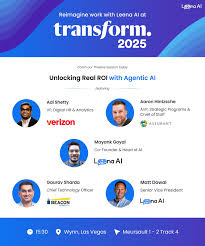 🚀 Unlocking Real ROI with Agentic AI at Transform US! 🚀 If you're at  Transform US, you can't miss this one! We're diving headfirst into  Unlocking Real ROI with Agentic AI —