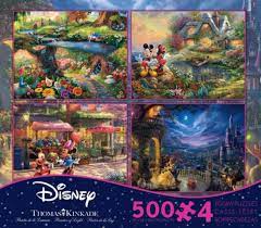 These products are available on oem orders and can be customized with logos as well. Thomas Kinkade Disney Dreams 4 In 1 Multi Pack Puzzles Assorted 500 Pc Canadian Tire