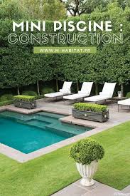 Mini Piscine Construction Equipements Amenagement D Une Petite Piscine Dans Votre Jardin M Design Jardin Amenagement Paysager De Piscine Amenagement Cour