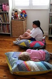 Big Quilted Floor Cushions I Think This Would Make A Great Keepsake For Kids I Can Picture A College Fresh Large Floor Pillows Big Floor Pillows Kids Pillows