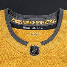 Vegas golden knights authentic jersey | 2018 stanley cup jersey. Vegas Goes Gold Golden Knights Unveil New Third Jersey Sportslogos Net News