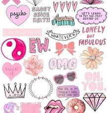 Cute Printable Stickers Tumblr Corner Of Chart And Menu