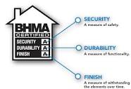 What is a BHMA Lock Rating?