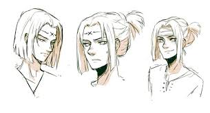 Short Hair Neji Anime Drawings Sketches Sketches Character Sketch