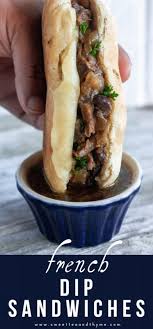 Oven Roasted French Dip Sandwiches French Dip French Dip Sandwich Roast Beef Recipes