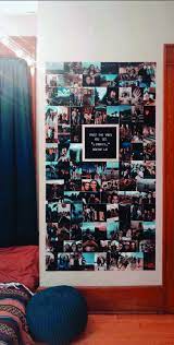 Creative wall picture collage ideas for your dorm or bedroom | for. Photo Wall Collage