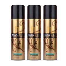No matter your hair type, if your style definitely needs to not budge under any circumstances, this is the can you need to keep on your bathroom sink. Nova Gold Hair Styling Spray For Wet Look Best Offer 3pcs Trynow Pk