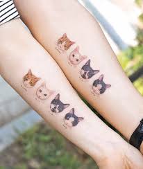 A ying yang cat tattoo can be designed in various ways. 63 Unique And Cute Cat Tattoos That Will Make You Aww