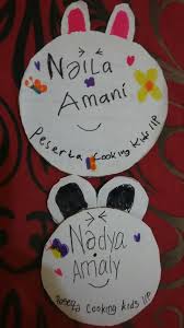 Berikut tutorial untuk gambar gambar lucu untuk name tag anak tk. Ruang Berbagi Kreasi Name Tag Ala Naila