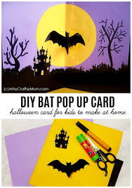 As much as i enjoy it, i don't have a lot of time to devote to it. Diy Bat Pop Up Halloween Card