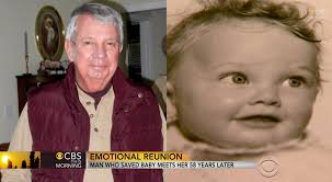 See the Emotional Reunion Between a Man and the Abandoned Baby He Rescued  58 Years Ago: 'Saved by the Hand of God' (VIDEO)