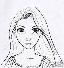 نتيجة بحث الصور عن ربانزل صور تلوين rapunzel teckningar