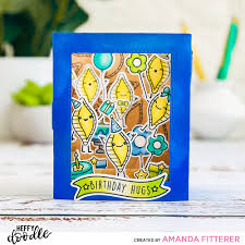 These cards are easy, you can use the supplies you already have and they are quick too! Pasta La Vista Shadow Box Party Heffy Doodle