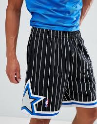 The orlando magic is a professional basketball team based in orlando, florida. Mitchell Ness Nba Orlando Magic Mesh Swingman Shorts In Black Asos
