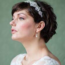Bridal hairtyle for short hair, wedding hair hairtyles bridal, wedding hair for long bob, bridal hair wedding weddings. Are You A Short Hair Bride Are There Bridal Hair Accessories For Short Hair By Harriet Accessories To Feel Confident Look Fabulous In