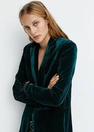 Motif fleur taille m parfait état. Samt Blazer Damen Mango Deutschland Samtblazer Blazer Damen Blazer