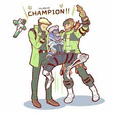 Crypto X Octane X Mirage In 2020 Crypto Apex Legends Funny Cartoons Drawings Hottest Anime Characters