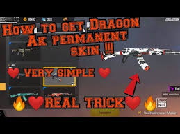 Moreover, the developers have also confirmed the release date of this blue flame draco ak skin to be on the 25th of october. How To Get Dragon Ak Permanent Skin In Free Fire Real Trick Dragon A K Free Free Youtube