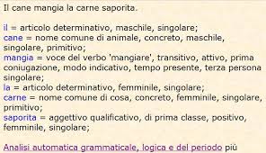 L'analisi grammaticale di alcune parole e l'analisi logica di alcuni periodi possono contenere degli. Analisi Grammaticale Italiana Android Applications Appagg