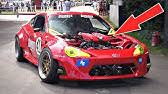 Sorry to pick on the title, haha, still a very cool car :) 23. Rip Gt 4586 Ferrari Powered Toyota Drifts A Portland Touge Youtube