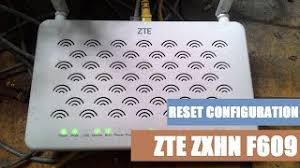 The default username for your zte zxhn f609 router is admin and the default password is admin. Cara Reset Modem Gpon Zte Zxhn F609 Secara Hardware Youtube