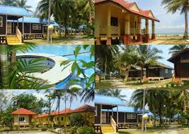 This is kelantan's most famous beach. Chalet And Resort Pantai Cahaya Bulan Kelantan Pcb Resort