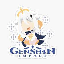 Genshin Impact Paimon Logo - Flat Illustration