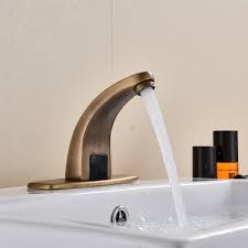 antique brass basin faucets automatic
