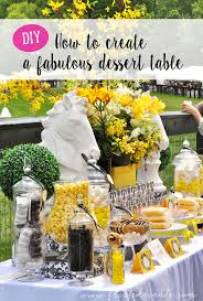 Diy Dessert Table For Wedding Or Party