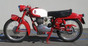 Image result for Red 1958 Motorcycle