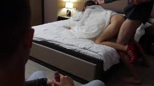 She Married Cuckold.Threesome Wedding Night