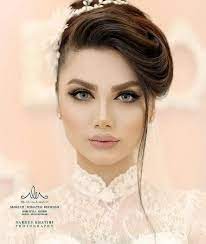 Pin By نوسة سهام On Beaute Bridal Hair And Makeup Wedding Hair And Makeup Wedding Hairstyles With Crown